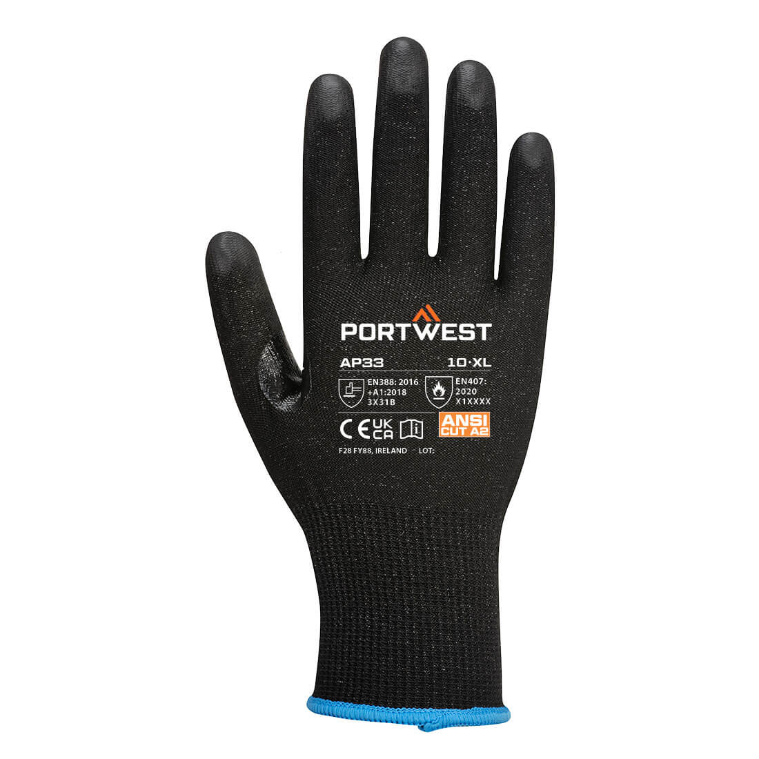 Portwest Cut Level 2 Touchscreen Gloves 12/pk