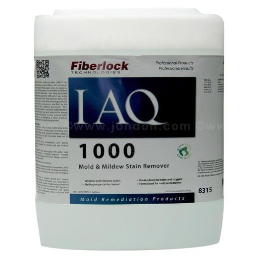 Fiberlock IAQ 1000 Mold & Mildew Stain Remover 5 gallon
