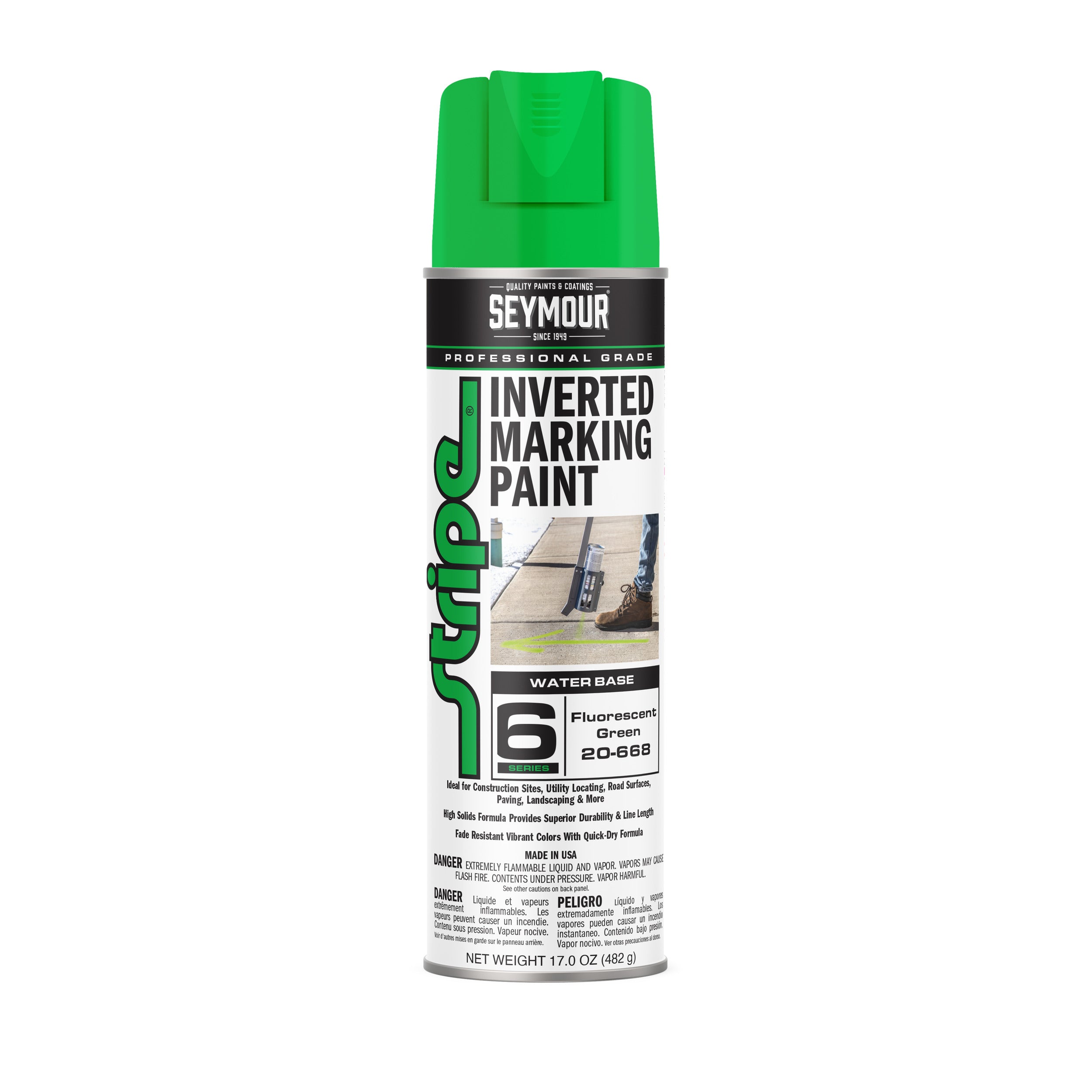 Seymour Stripe 6-Series Inverted Ground Marking Paint 170z