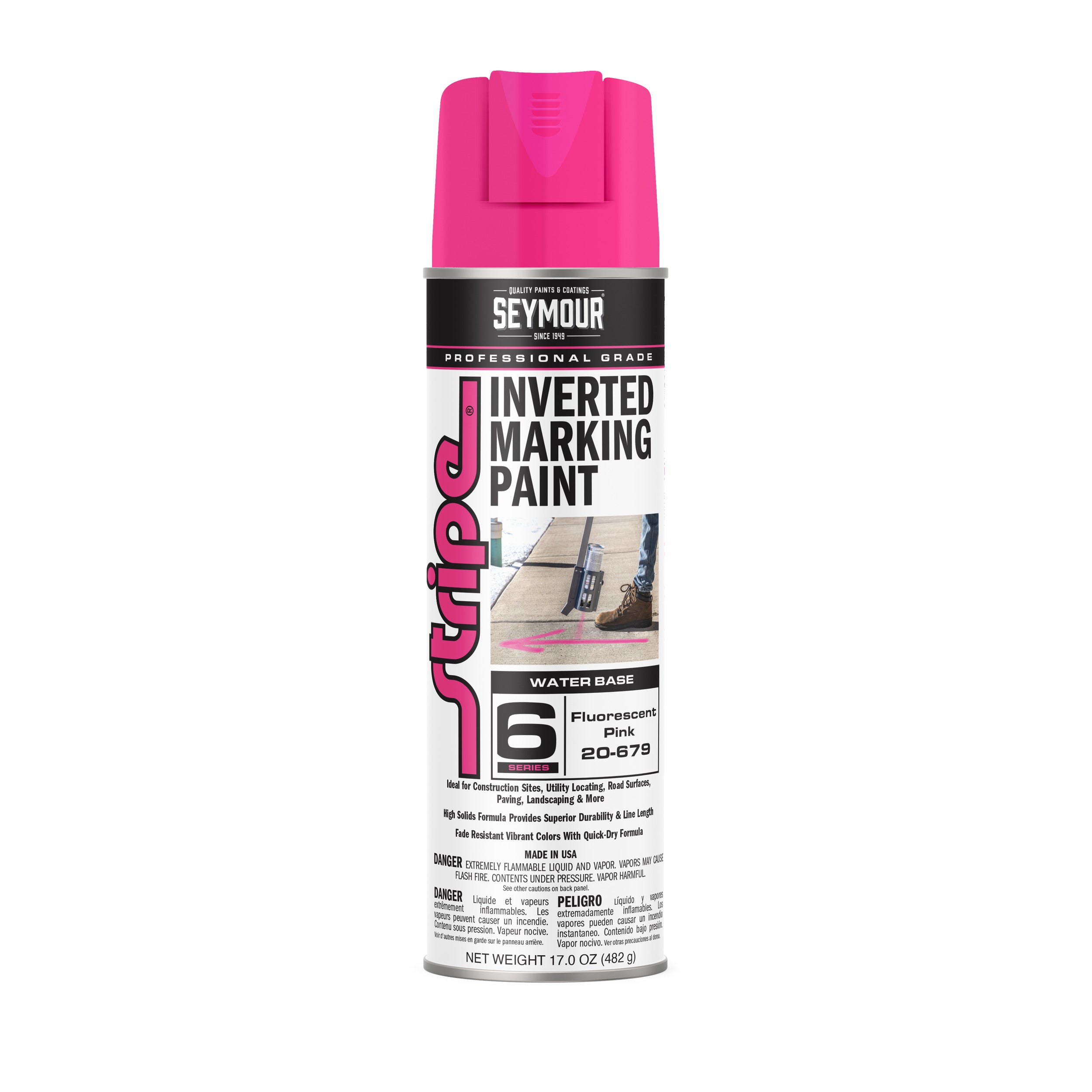 Seymour Stripe 6-Series Inverted Ground Marking Paint 170z