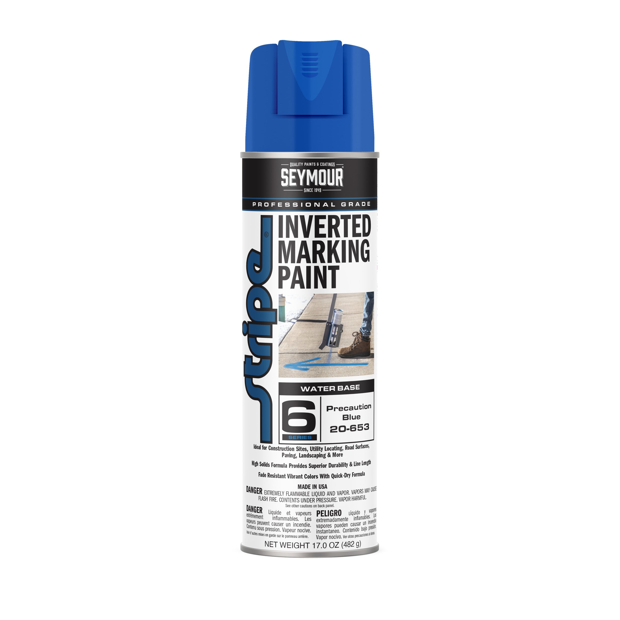 Seymour Stripe 6-Series Inverted Ground Marking Paint 170z