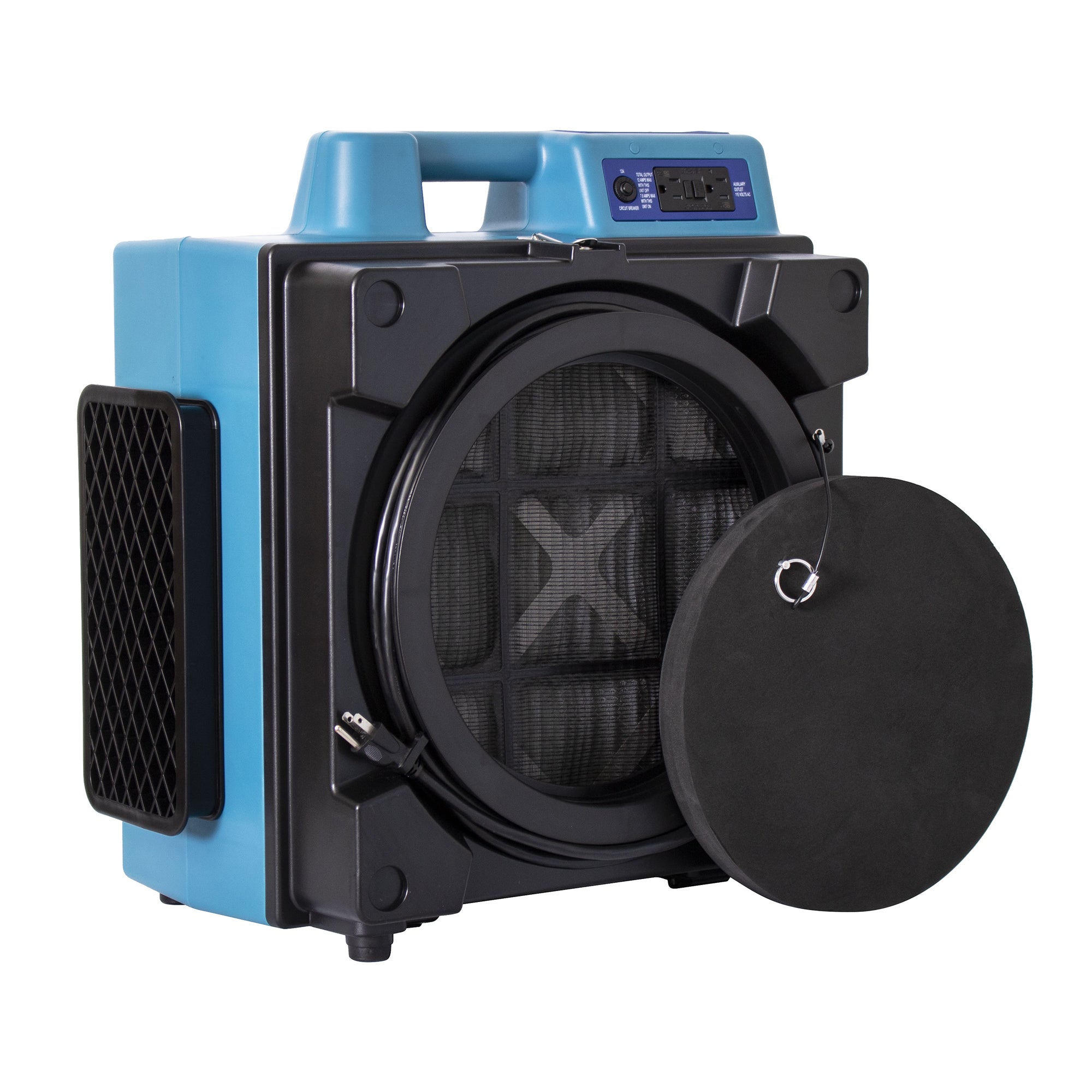 XPower X-4700A HEPA 750CFM Air Scrubber Blue