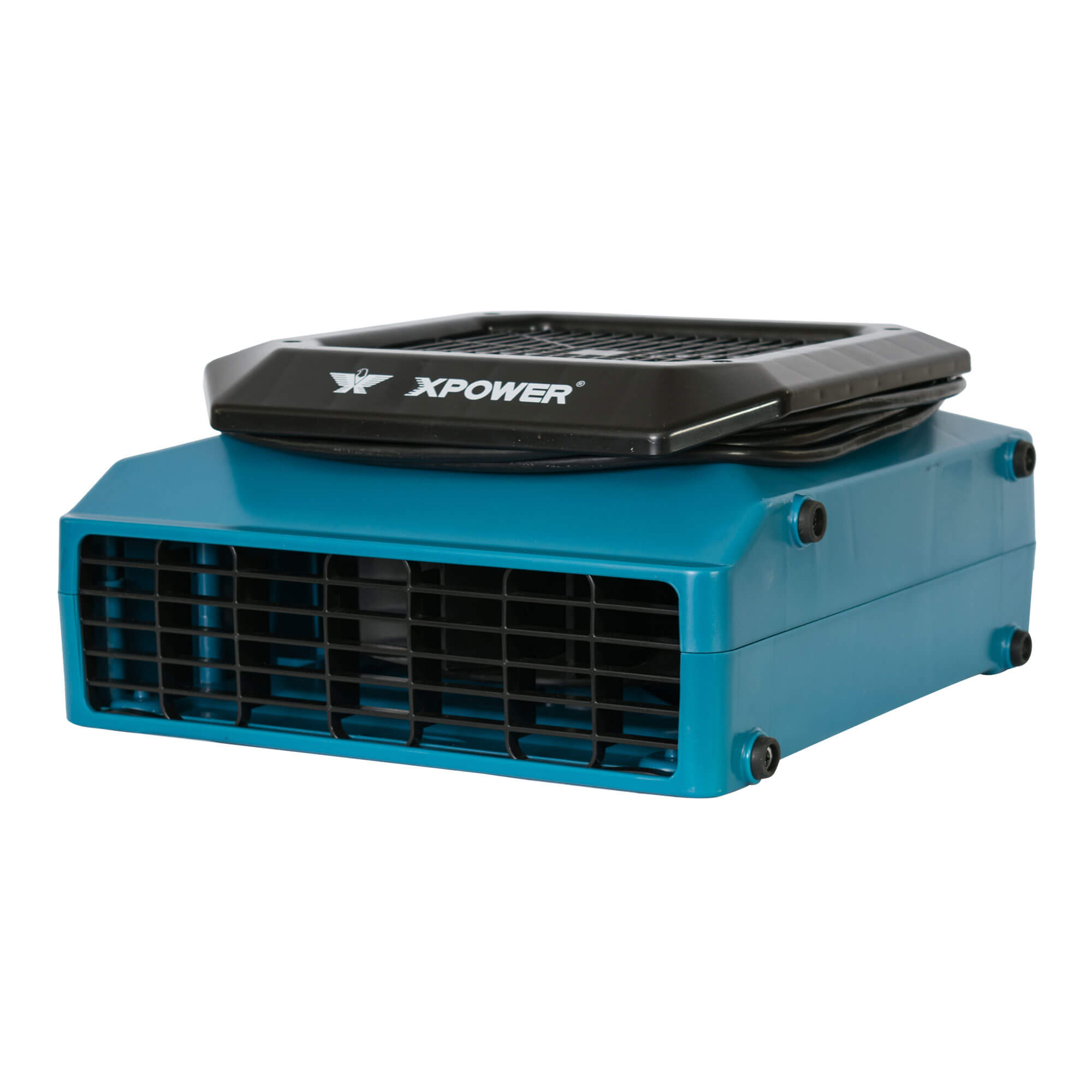 XPower XL-730A Low Profile Fan 5-speed 1150 CFM GFCI Blue