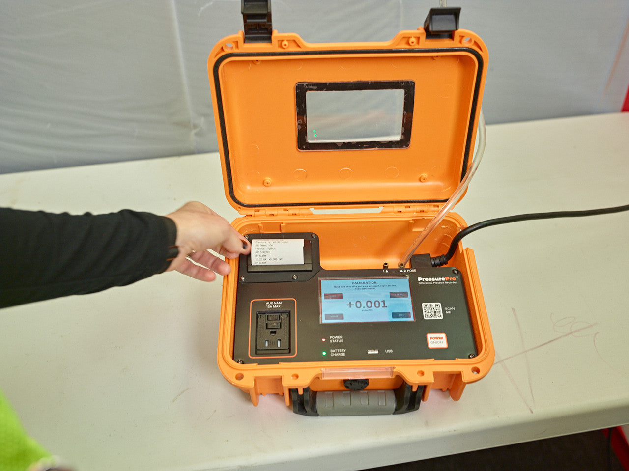 Adaptive Manometer Systems Pressure Pro Differential Pressure Recorder